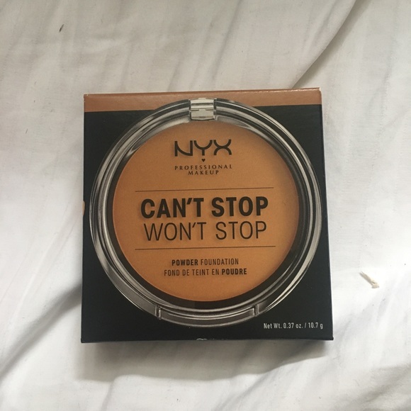 NYX CANT STOP WONT STOP POWDER FOUNDATION - Picture 1 of 2